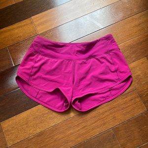 lululemon “Speed Up Low-Rise Lined Short 2.5"”